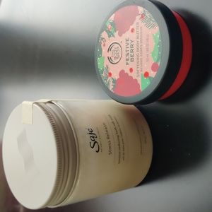 Saje bath salt/ body shop body butter